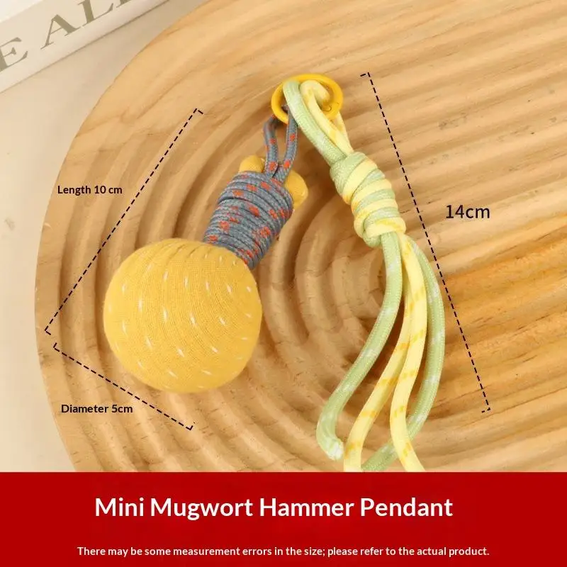 Sommer-Massagehammer Schlüsselanhänger Aromatherapie-Hammer Mini-Anhänger Kreatives Geschenk Taschenzubehör – Detail 1