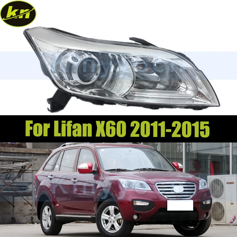 

Car Front Bumper Headlight Headlamp For Lifan X60 2011 2012 2013 2014 2015 Head Light Head Lamp