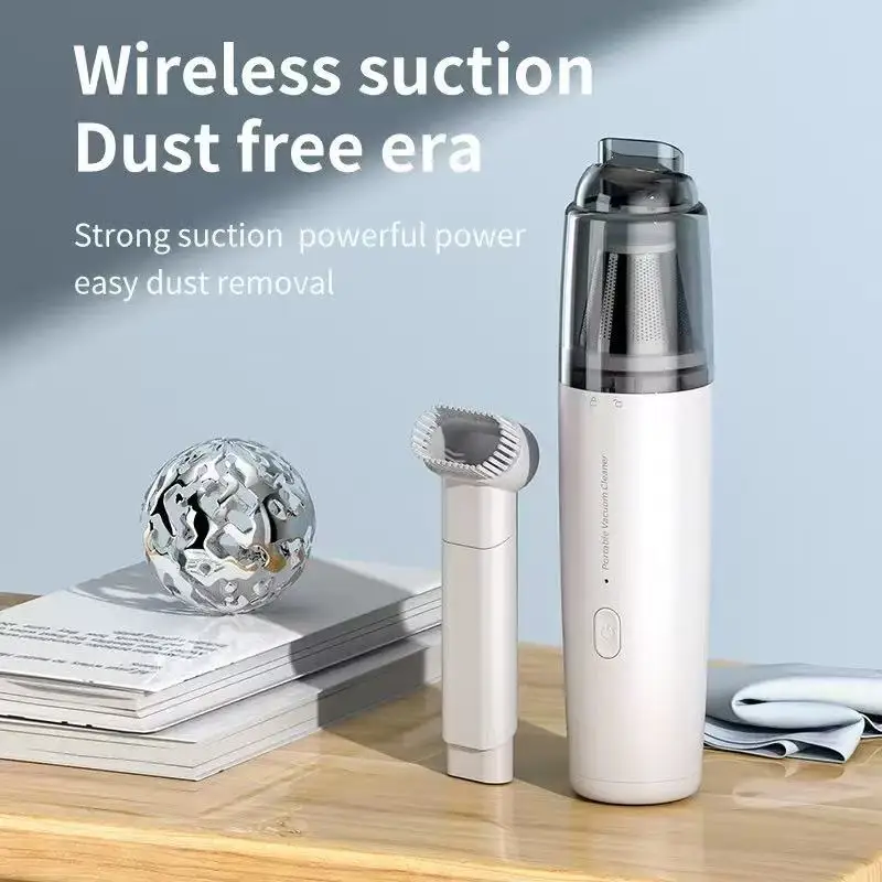 Car Vacuum Cleaner Rechargeable Handheld Vacuum Cleaner Car Home Dual Purpose Wireless Dust Catcher