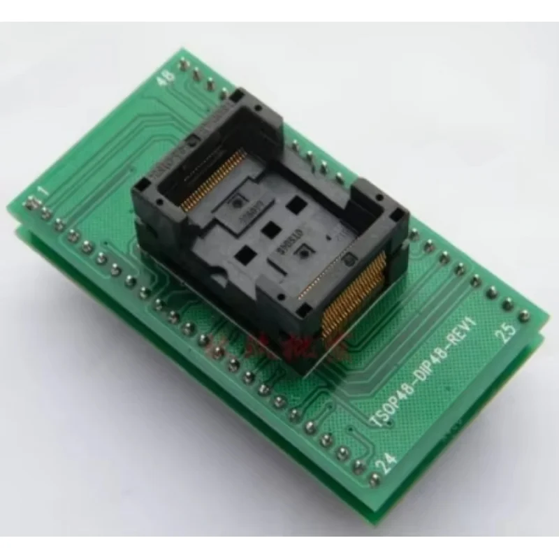 Double Contact TSOP48 to DIP48 Adapter Seat Test Programming Adapter Seat to Dip48