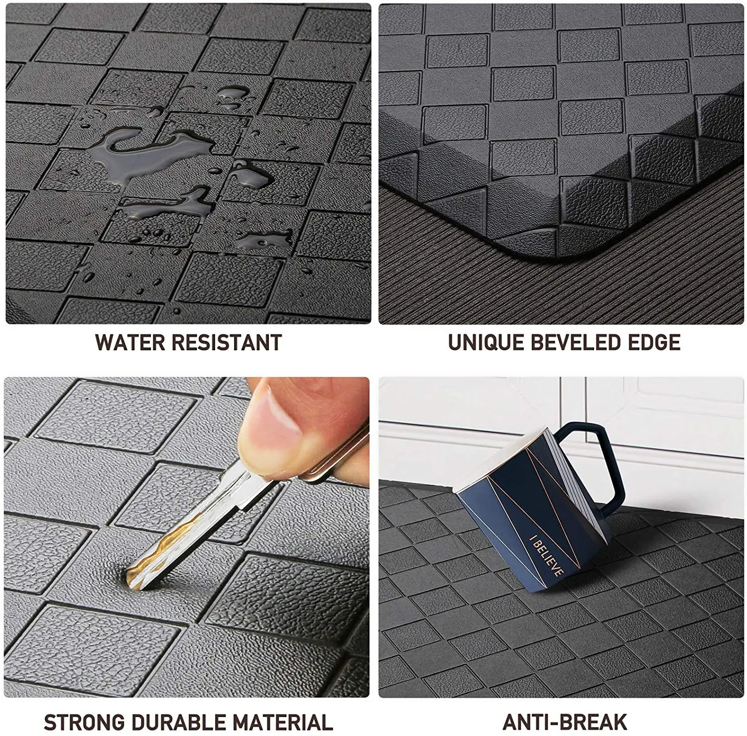 พรมปูพื้นกันล้าแบบหนานุ่ม กันน - Anti Fatigue Mat บทวิจารณ์และราคา