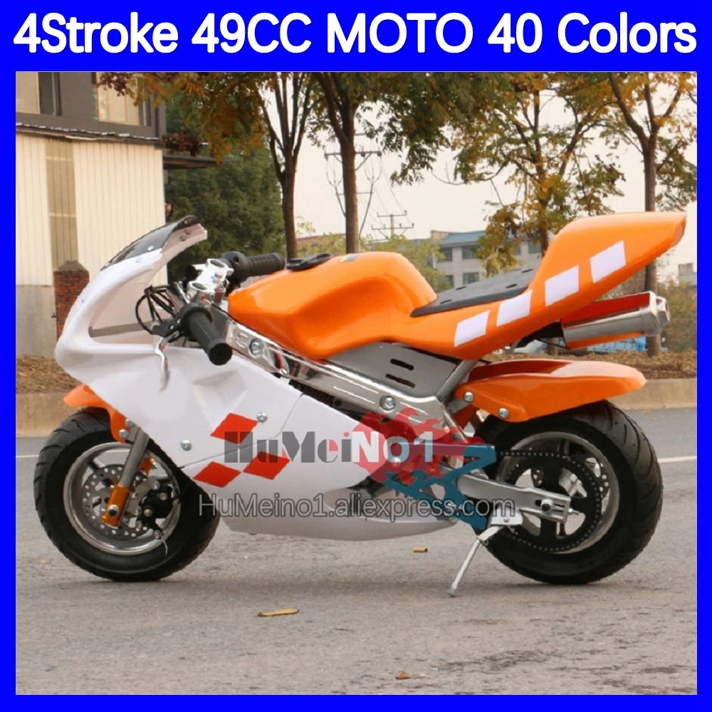 49/50cc Mini Motorcycle Small Buggy 4 Stroke Mountain Gasoline Scooter ATV off-road Superbike Moto Bikes Adult Racing Motorbikes