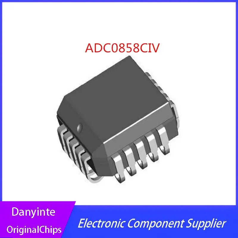 

NEW 5PCS/LOT ADC0858CIV ADC0858 ADC0858C1V PLCC20