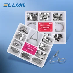 Dental Sectional Contoured Metal Matrices Matrix with Springclip No.1.330 Band Resin Clamping/Seperating Ring Dentist Tools