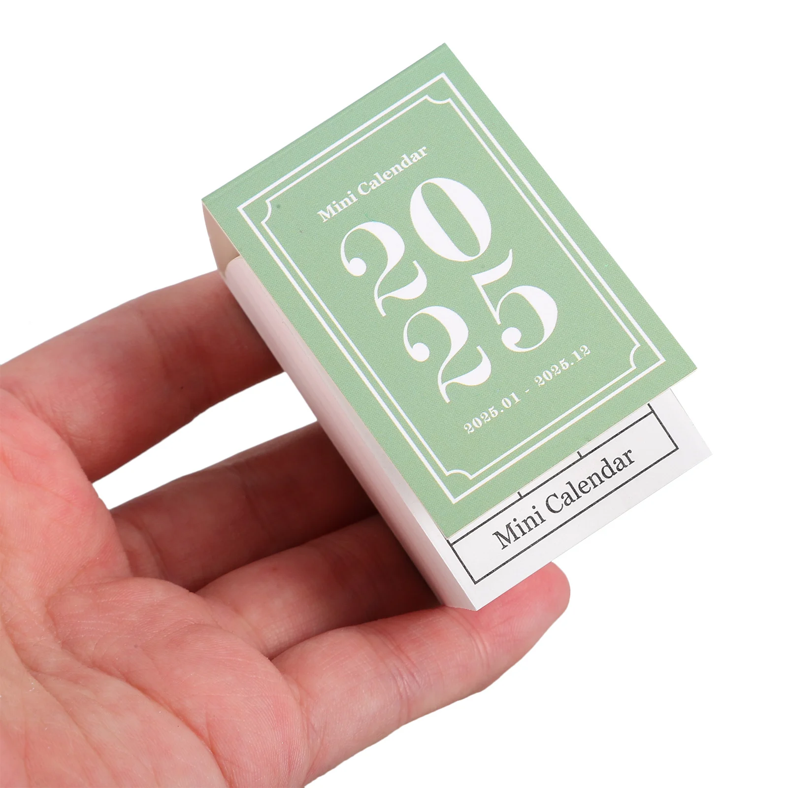 

Mini Desktop Household Paper 2025 Home 2025 Mini Desk Small Vintage Desk Calendar Office Decor Time Planning Calendar