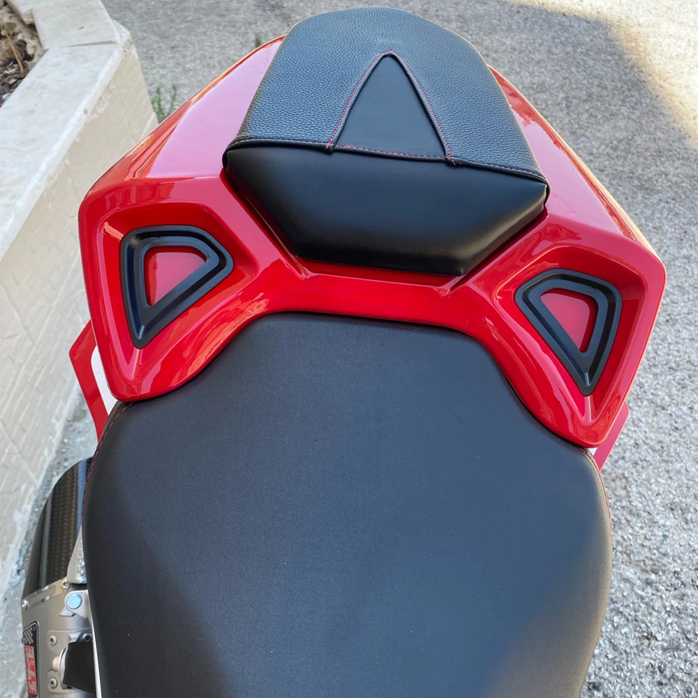 

CBR650R Seat Cover Cowl Motorcycle Tail Fairing Solo Rear Passenger Pillion For Honda CB650R CB CBR 650R 2019 2020 2021 2022 Red