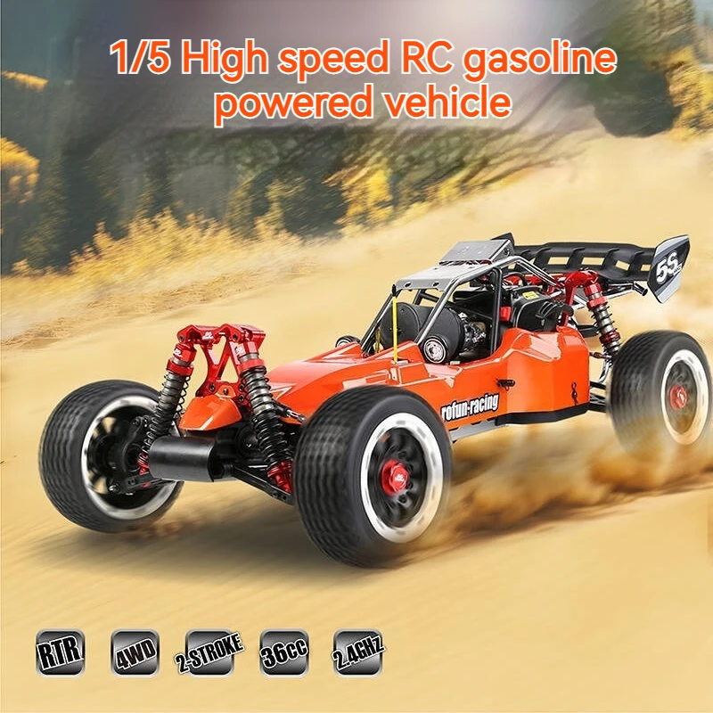 

ROFUN 1/5 Baha 5s 36cc бензиновый радиоуправляемый гоночный автомобиль с дистанционным управлением модель игрушки профессиональная модификация «сделай сам» для спорта и развлечений