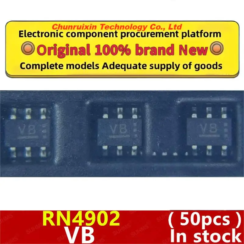 

(50 шт.) 100% новый набор микросхем RN4902 VB SOT-363