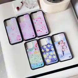 Wildflower 3D Angel baby Phone Case for iPhone 16 15 14 13 12 Pro Max Plus 16pro 15pro WF zoon girl Cartoon Cover Moon