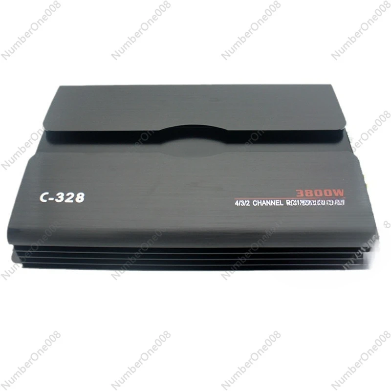 

Manufacturer Car Audio Modification Four-way 4-channel 12V Power Amplifier Car High-power Power Amplifier C-328 Power Amplifier