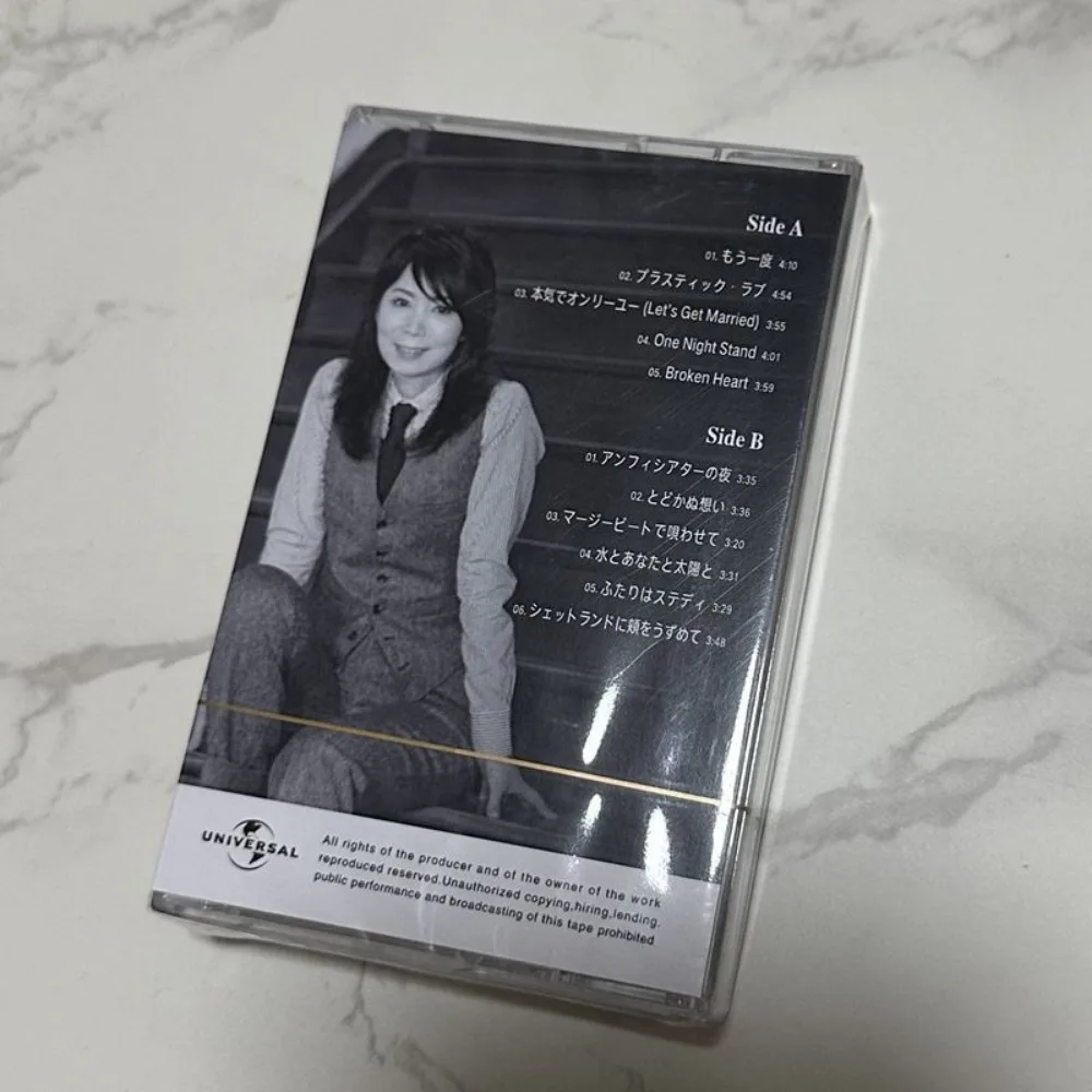 Brand New Sealed Cassette Tape Japanese City Pop Classic Songs with Lyric Book Retro 80s J-Pop Music Collection for Audiophiles