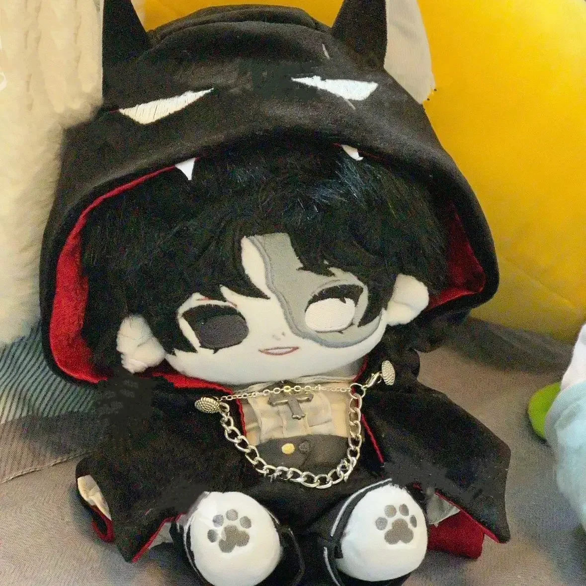 Juego Identity V Fools Gold Norton Campbell Monster muñeco peluche cuerpo Anime encantador 20cm vestir juguetes  peluche fi