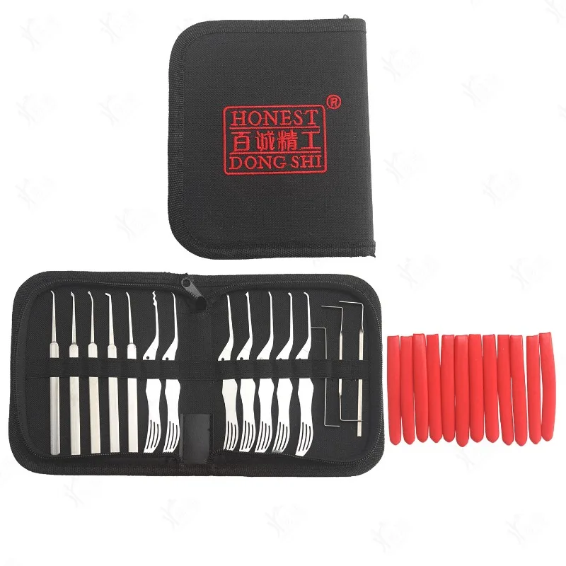 12pcs Honest Stainless Steel Picks Strong New Updated Version Locksmith Tools
