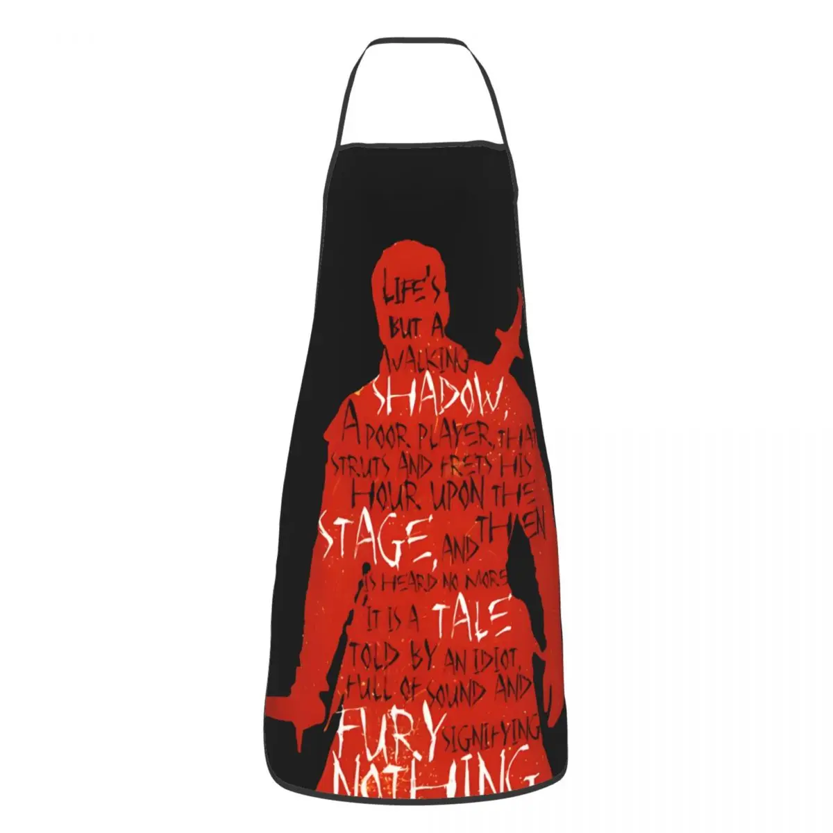 Custom Bib Walking Shadow Aprons for Men Women Unisex Adult Chef Kitchen Cooking Magneto Marvel Tablier Cuisine Painting