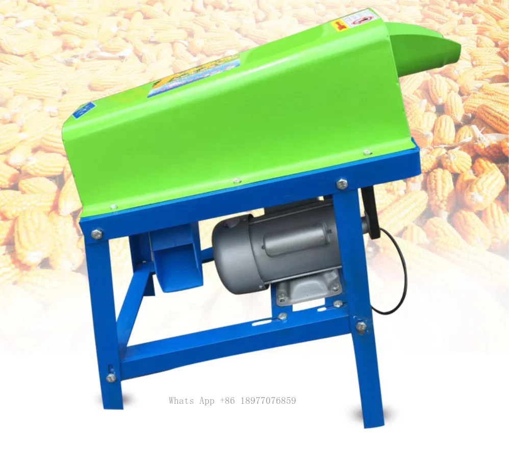 Well Packaged Customized Color Wheat Threshing Machine /corn Sheller