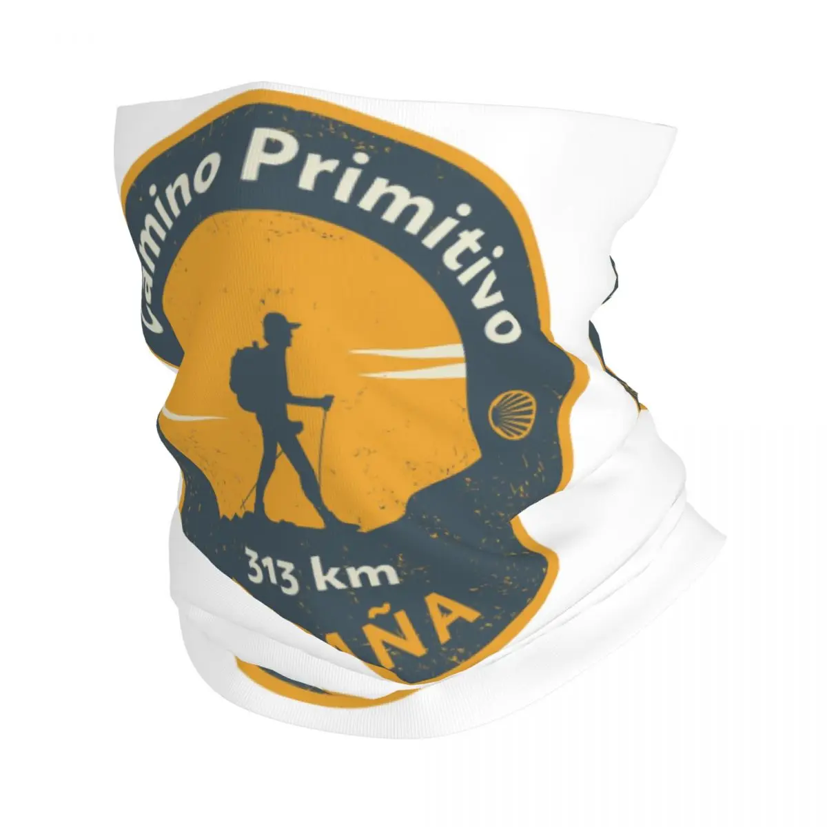 Бандана Camino De Santiago, гетры с защитой от ультрафиолета, шарф для лица, женская и мужская повязка на голову Camino Primitivo, Балаклава Бандана Camino De Santiago, гетры с защитой от ультрафиолета, шарф для лица, женская и мужская повязка на голову Camino Primitivo, Балаклава