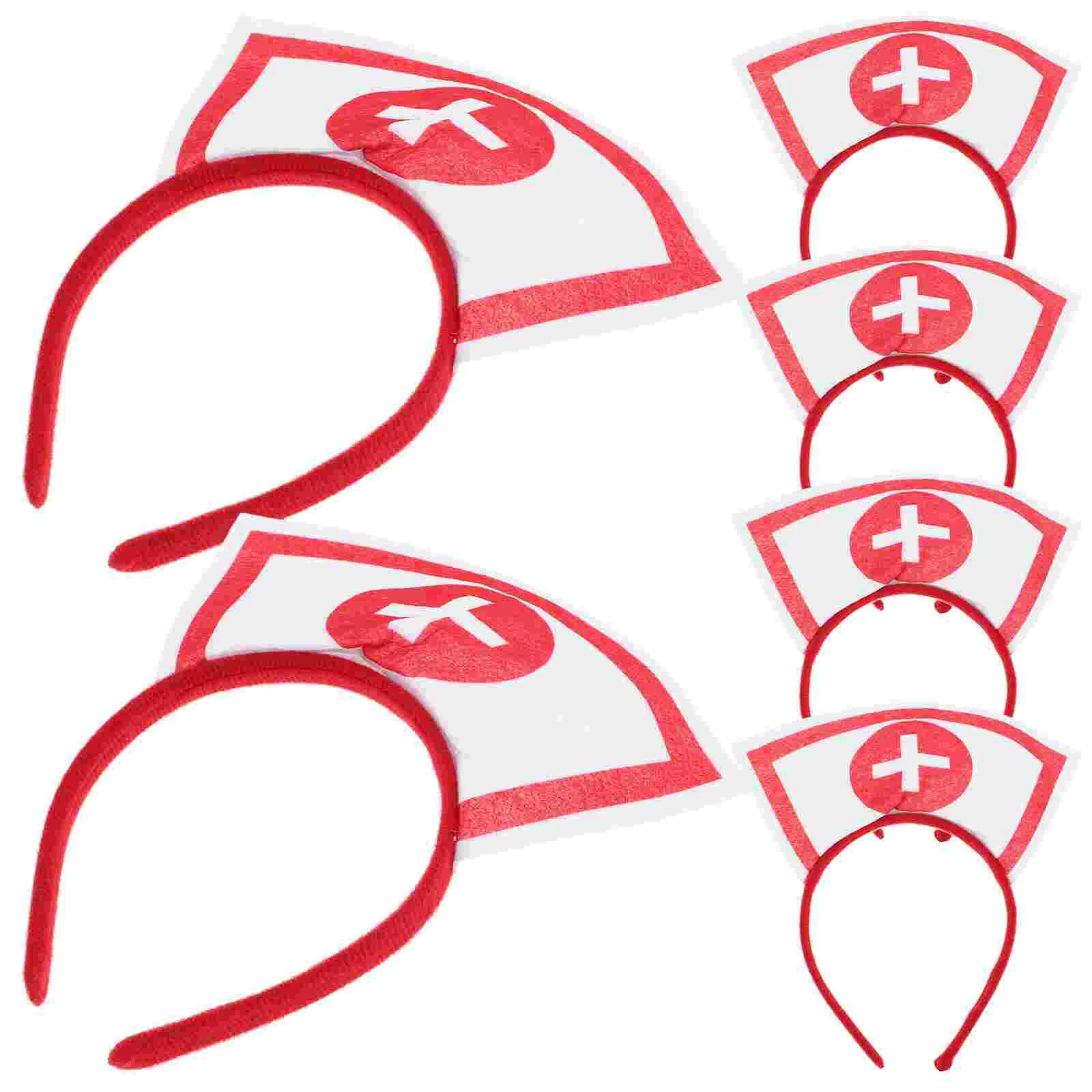 

6 Pcs Halloween Headband Fashion Accessory Party Costume Girl Themed Accessories Cosplay Props Fabric Hair Hoops Dress up