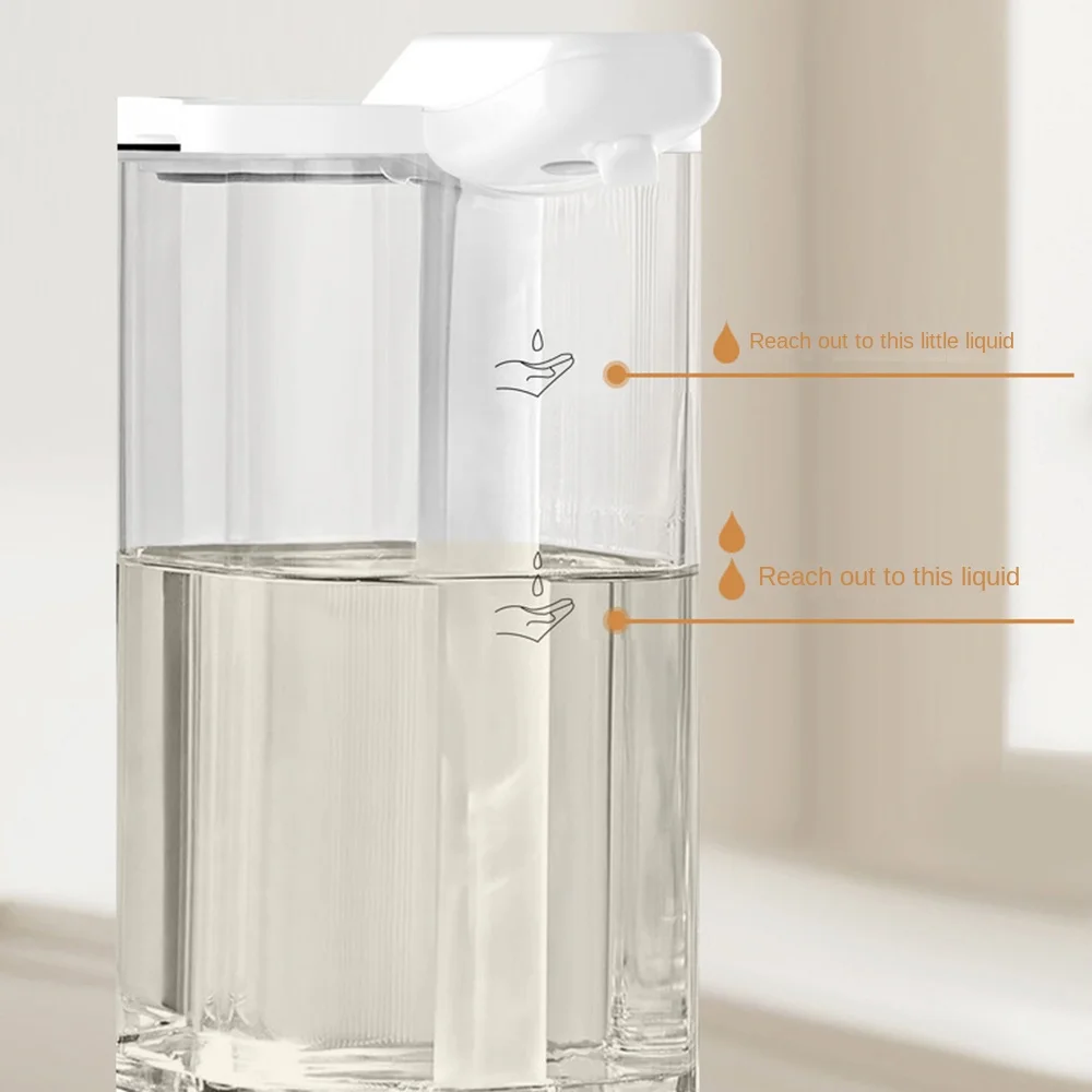 

Бесконтактный автоматический дозатор жидкого мыла, инфракрасный индукционный регулируемый умный дозатор мыла, водонепроницаемый самоочищающийся