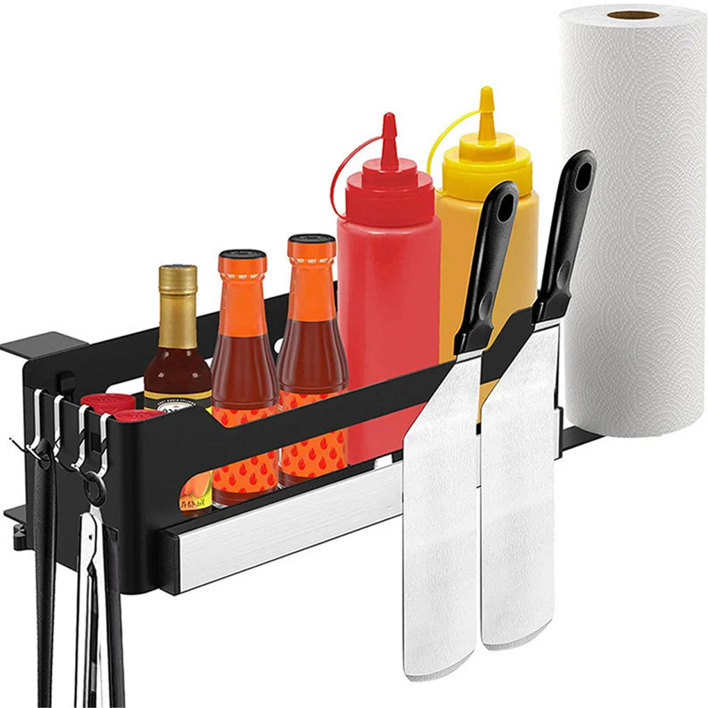 

Effortless Setup Lightweight And Portable BBQ Storage Bracket For On Go Grilling Excellent