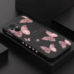 Little Butterfly Phone Case For Xiaomi Poco F8 F7 X7 M5 M5S F5 X5 F4 X4 M4 F3 M3 X3 F2 Pro X2 C40 4G 5G GT NFC Silicone Cover