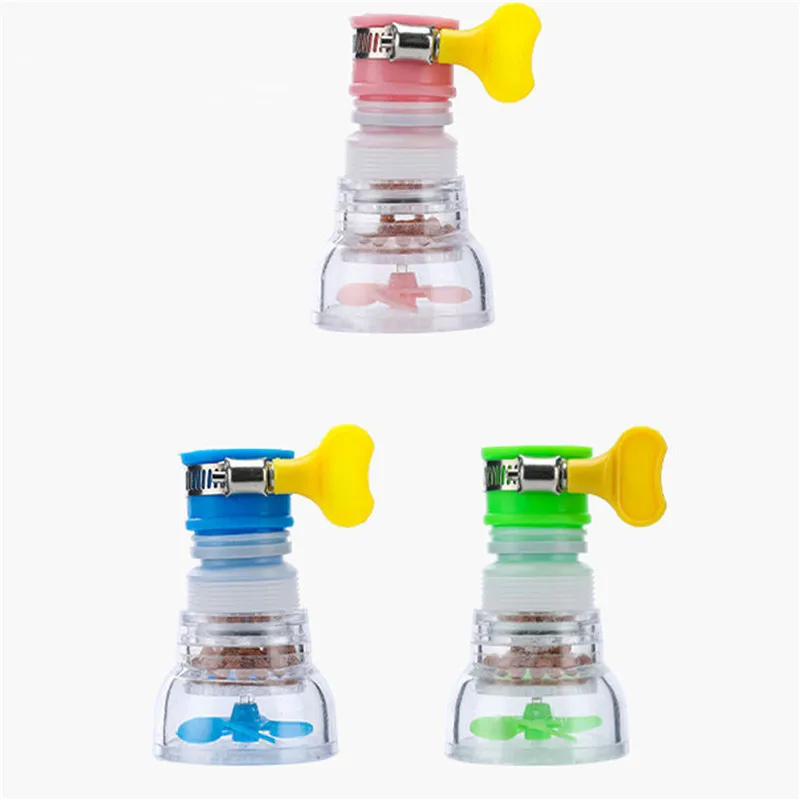 ก๊อกน้ําห้องครัว Water Saver Telescopic ห้องน้ําน้ําประปา 360 °   อ่างล้างจานหัวฉีดสเปรย์ป้องกันการสาดแบบหมุนสําหรับล้างผัก
