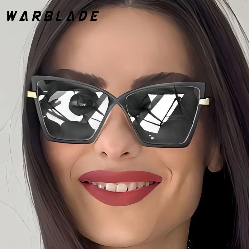 

Luxury Designer Metal Frame Cat Eye Punk Women's Sunglasses Fashion Popular Brand Men Sunglass Drive Travel Eyeglass UV400 Gafas