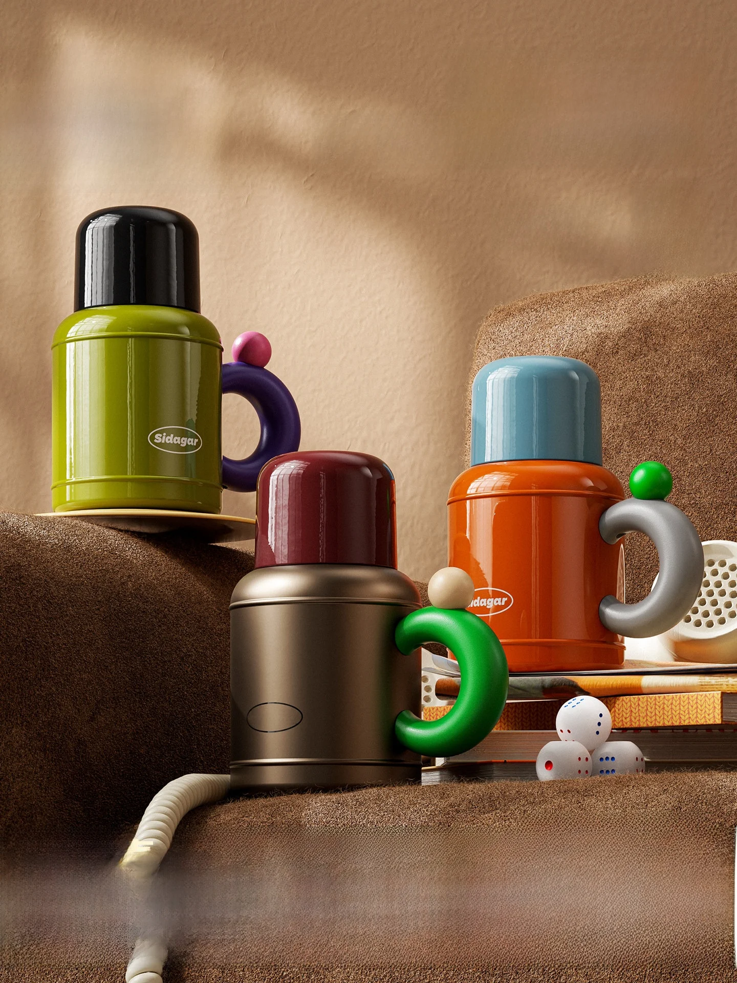 

Новая термокружка 2026 года: высококапацитетная настольная термокружка для офиса, женская, с высоким эстетическим качеством, для заваривания чая, чашка для воды, изолированная кружка