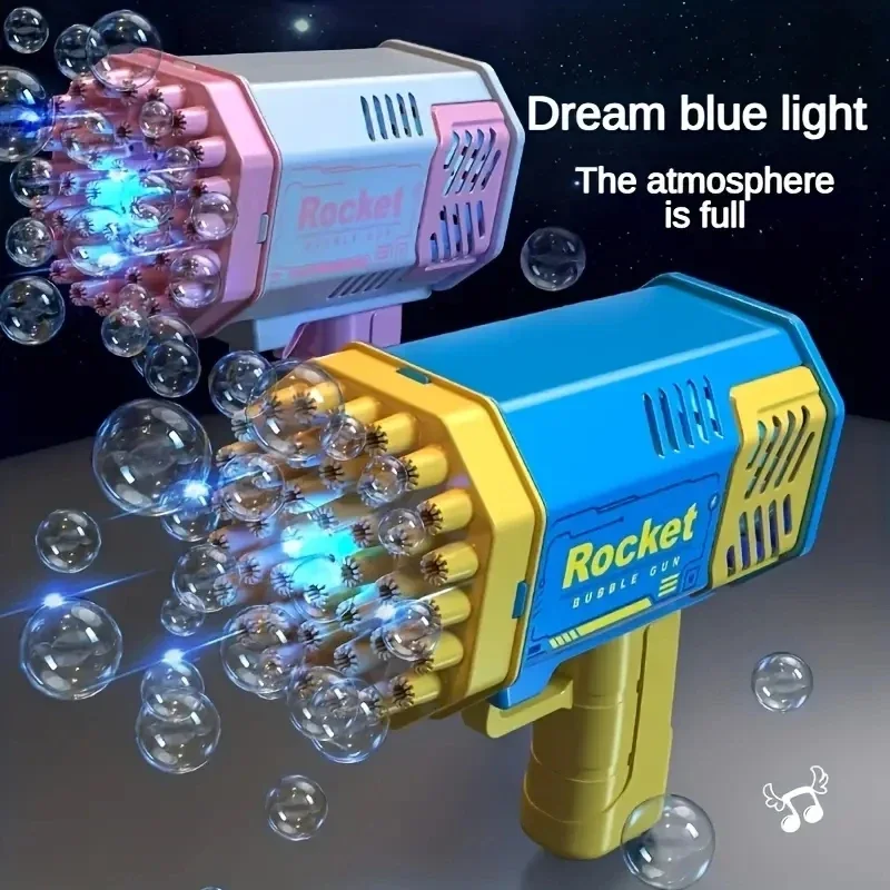 40 hole bubble machine, fully automatic outdoor bubble blowing light, no battery, no bubble water