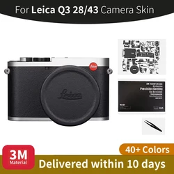 For Leica Q3 Skin Leica Q3 43/28 Camera Sticker Anti-scratch Camera Sticker protective film