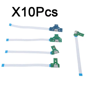 10 adet usb şarj portu soket devre için 12pin jds 011 030 040 055 14pin 001 konektörü ps4 denetleyici çift replaceme 8 ve size ps4'ü söyleyecek en büyük satışlar-no. 7