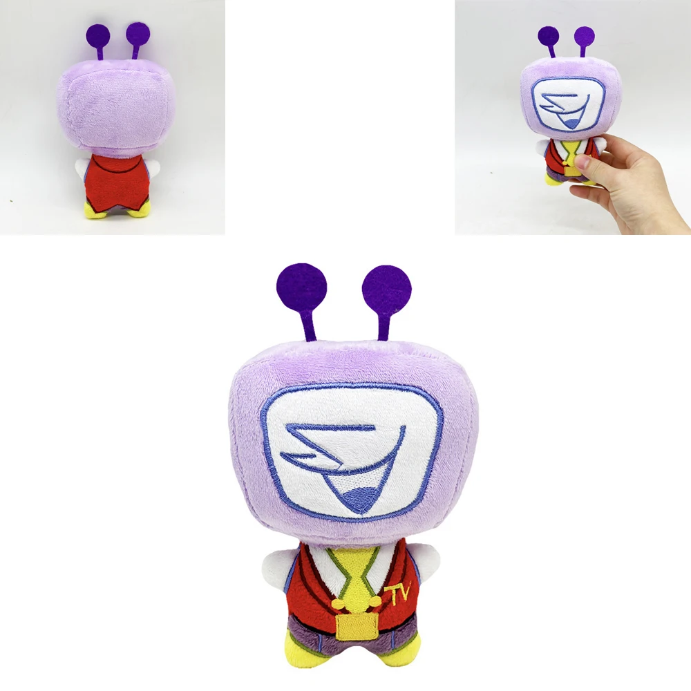 Hot New Funny Lovely Anime Game Tenna TV Character Deltarune Television Peripherals Plush Toys Cute Cartoon Plushie Stuffed Doll