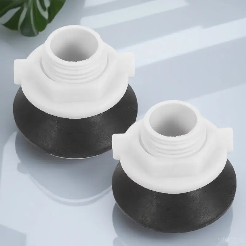 

2Pcs Toilet Tank Plug Plastic Quality Replacement for Toilet Water Tower Caps Pool Bucket Fish Tank Water Tower Connector
