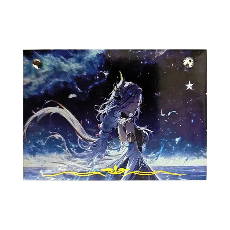 Anime Goddess Story Rare SSP Refraction Game Collectible Card Nahida Shenhe Kamisato Ayaka Hu Tao Toys for boys Birthday Present