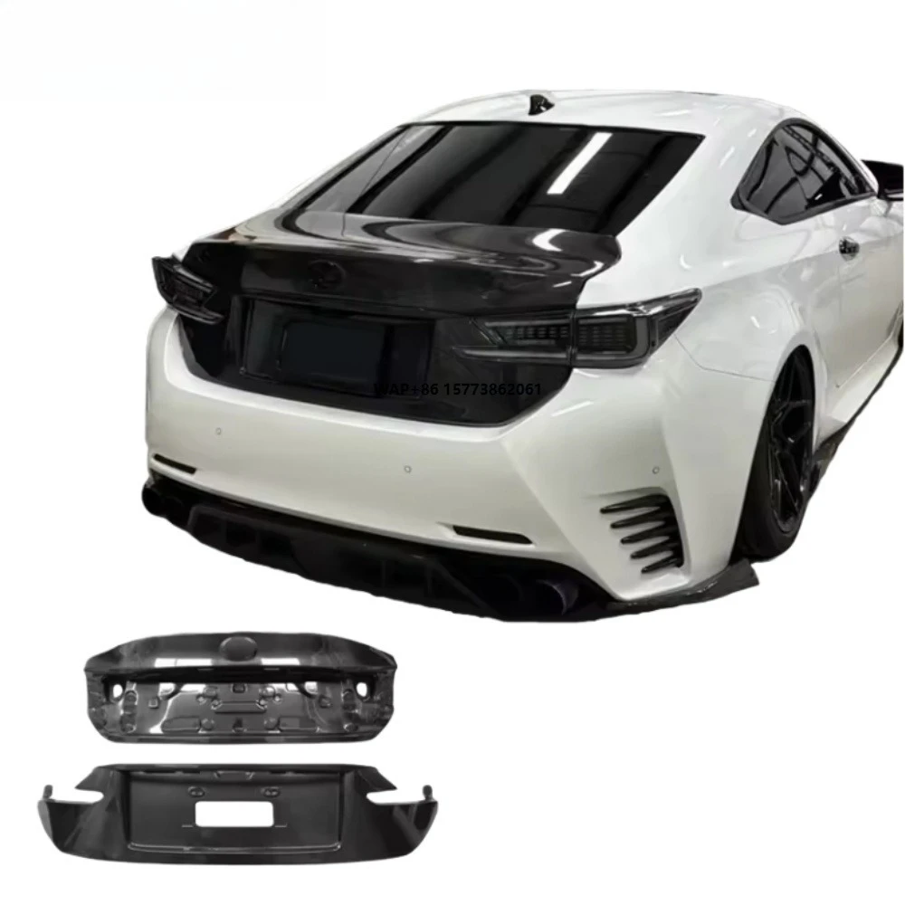 

2015-2019 for RC200/300/350 MRD Forged Carbon Fiber Trunk Lid - Honeycomb