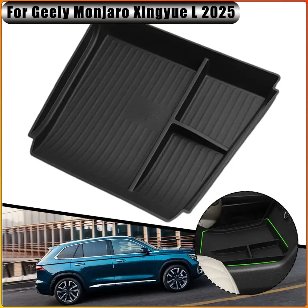 Caixa de armazenamento de carro durável, console central, organizador inferior, aparelho de carro, acessórios interiores para geextremamente monjaro x