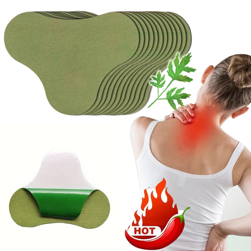 

Neck, Shoulder and Knee Patch Self-Heating Mugwort Patches Non-woven fabric Wormwood Care Patch For Office Sports Travel Winter