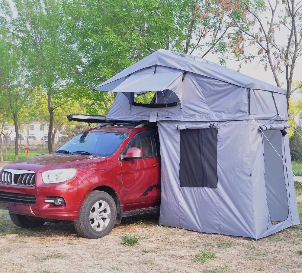 車用キャンプテント（アネックスルーム付き）、車用ルーフトップ - Roof Top Tent Annex Room のレビューと価格