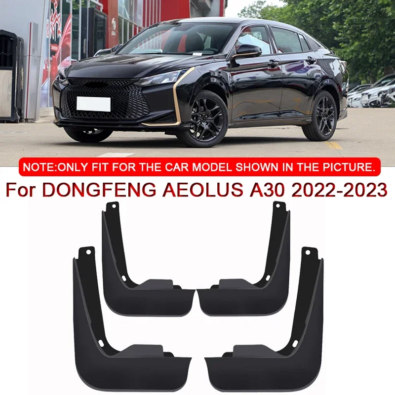 

For DONGFENG AEOLUS A30 2022-2023 Car Styling ABS Car Mud Flaps Splash Guard Mudguards MudFlaps Front Rear Fender Accessories
