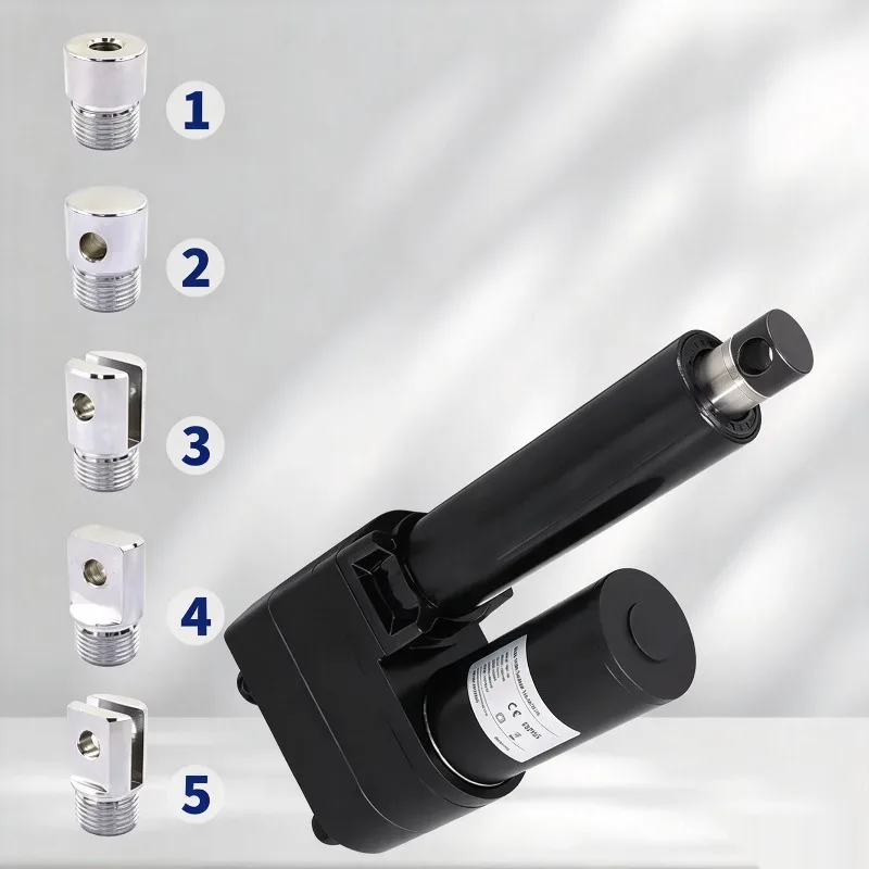SMSAN 1000N Linear Actuator 12V 24V IP65 50mm 100mm 200mm 300mm 400mm 500mm Stroke Solar Tracker Motorisation Motor 67mm/s