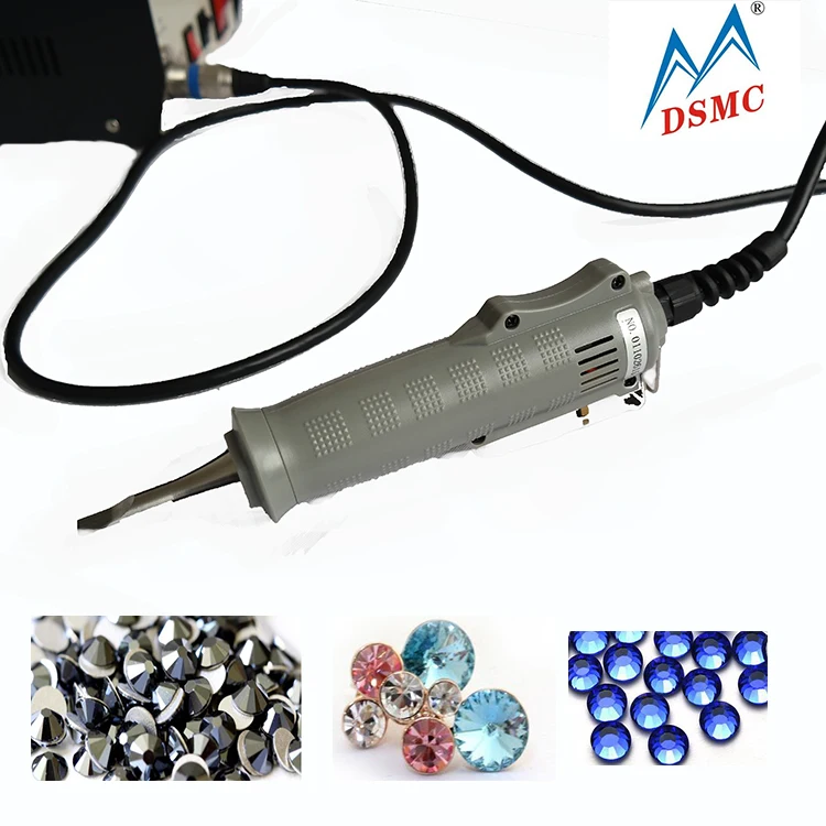 Hot SalesFactory Made Portable Household Ultrasonic Bonding and Cutting Machine Handle Applicator Fix Stone Rhinestone Machines