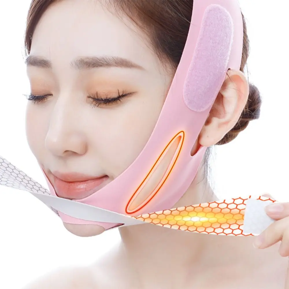 เครื่องมือสนับสนุนลด Double Chin V Line Face Shaper Face Lift BANDAGE ต่อต้านริ้วรอยสายรัดเครื่องนวดหน้า Cheek Lift UP BAND