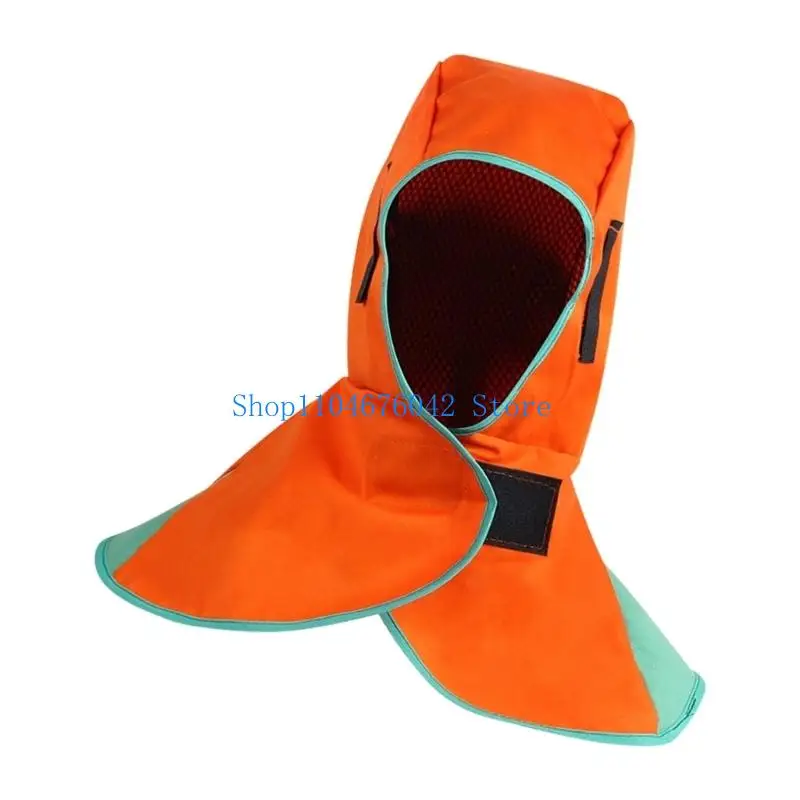

652F Full Protective Welding Hood for Men Women Welding Neck Cover Protective Cap