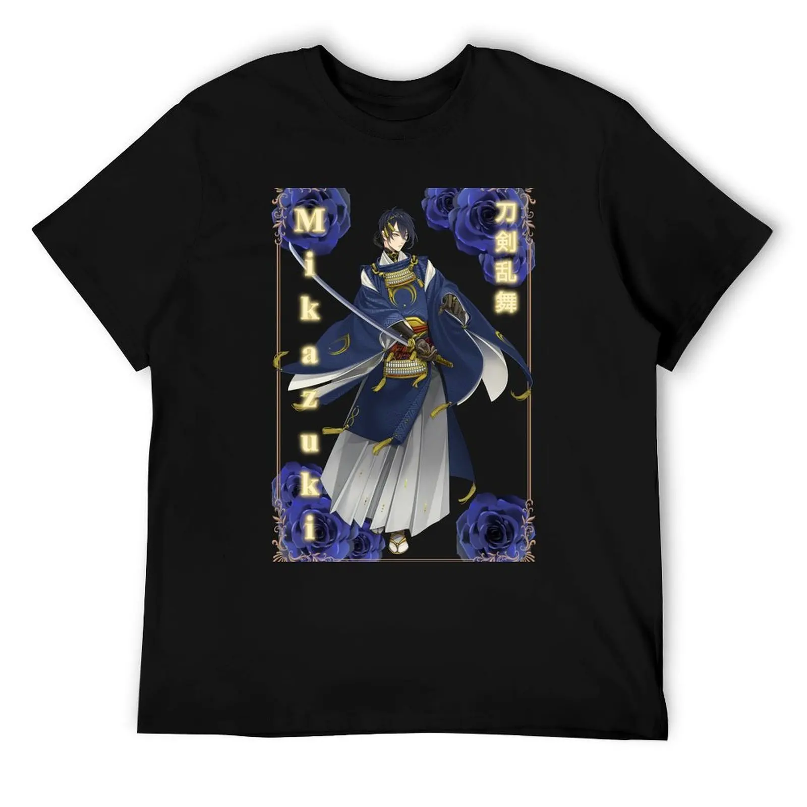 

Mikazuki Munechika (Touken Ranbu) T-Shirt cotton tshirt 100% t shirts with prints T-Shirt