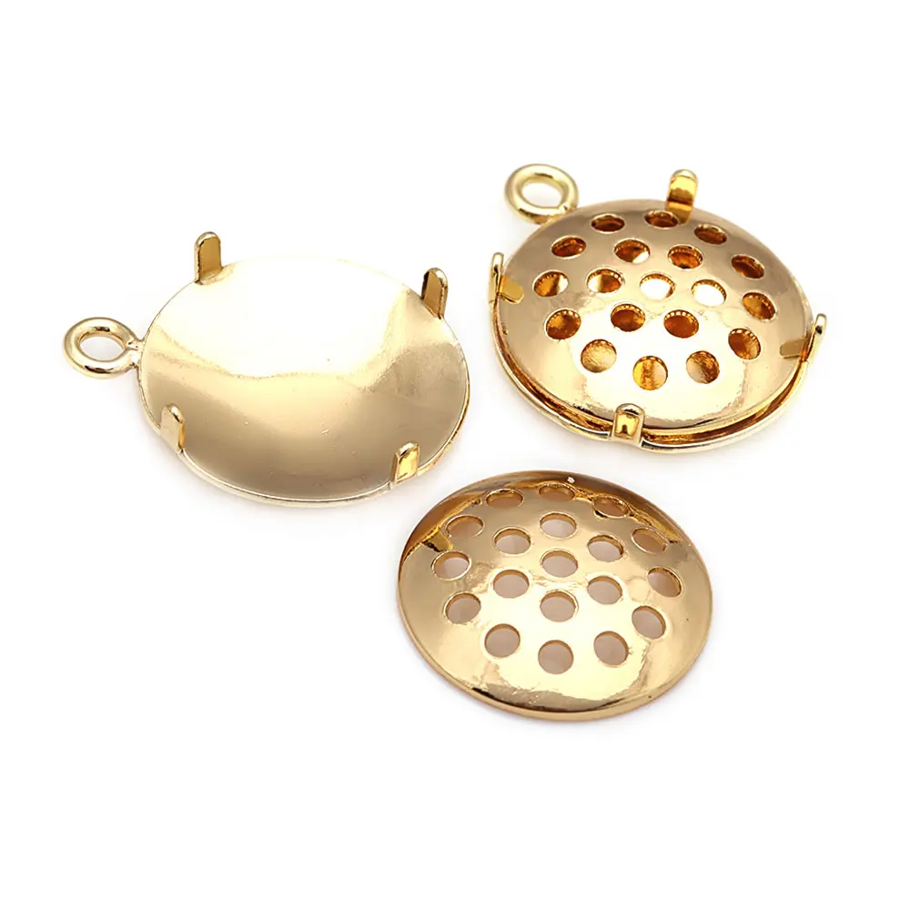 12MM 16MM 20MM Round Combinable Charms Pendants High Quality Diy Accessories Jewellery Making Materials Rosediy official-website