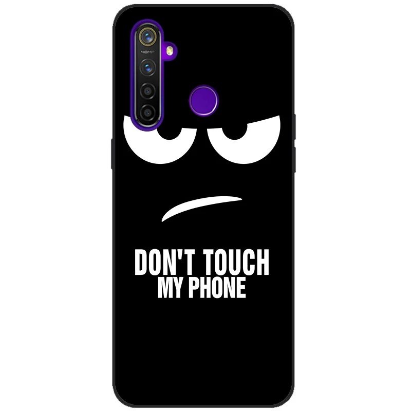 For Realme 5 Case RMX1927 Silicon Soft Phone Cover For OPPO Realme 5 Pro RMX1971 Realme5 5Pro TPU Back Coque Capa Funda