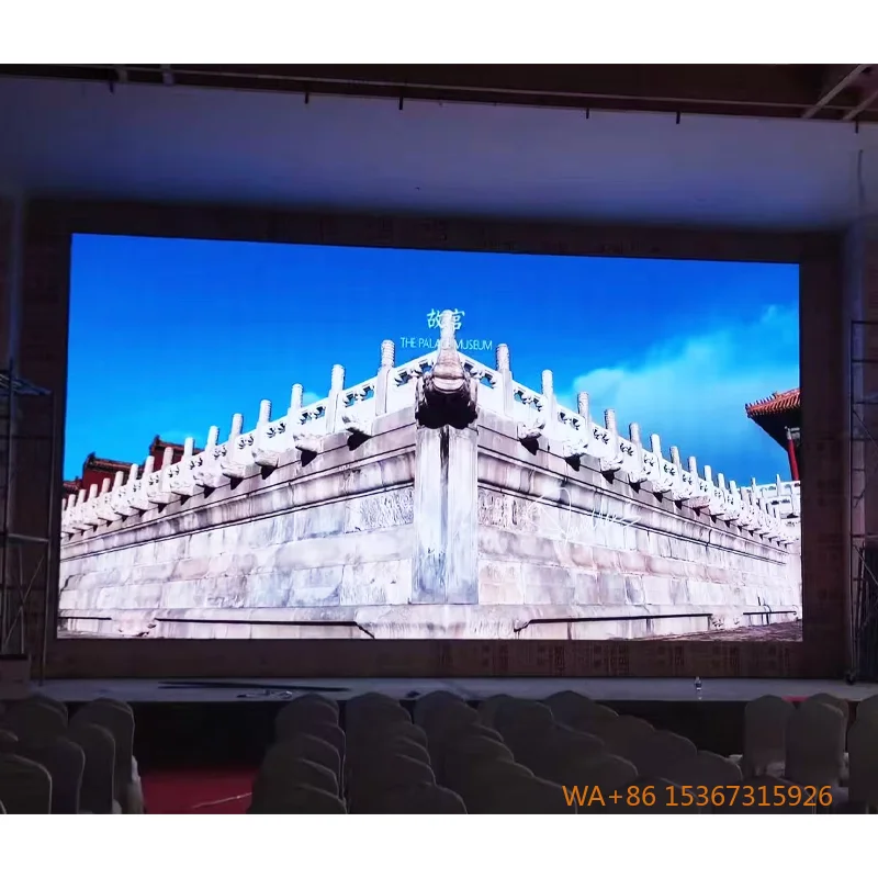 

P1.86 Indoor LED Screen Welcome Information Display for Hotel Lobby