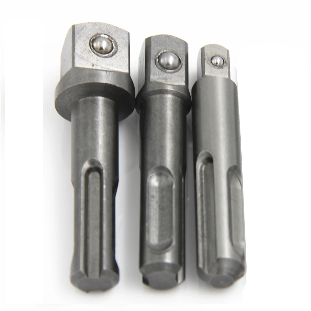 المطرقة تحويل مشترك مفك كهربائي رئيس SDS مقبض ربط قضيب تأثير الحفر تشاك كم محول أداة الملحقات