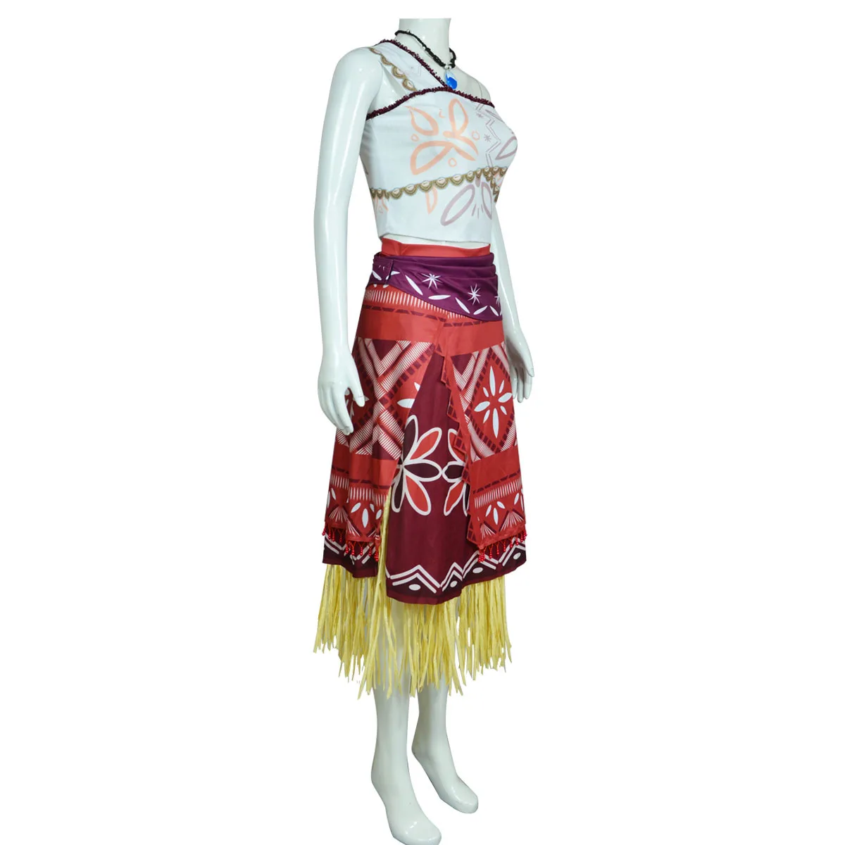 Moana Cosplay Costume Beach Vacation Princess Dress Ocean Romance 2 Cosplay Costume Women Girl Halloween Costume Stage Show Set