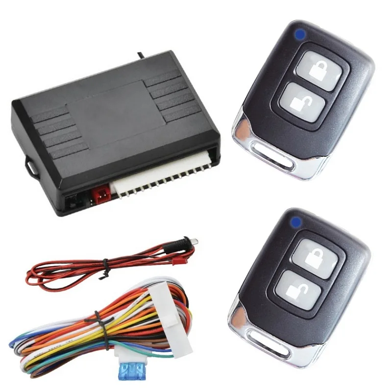 

Автомобильный автомобильный дистанционный центральный комплект, универсальный замок, разблокировка, система бесключевого доступа, центральный замок с пультом дистанционного управления, 1 комплект