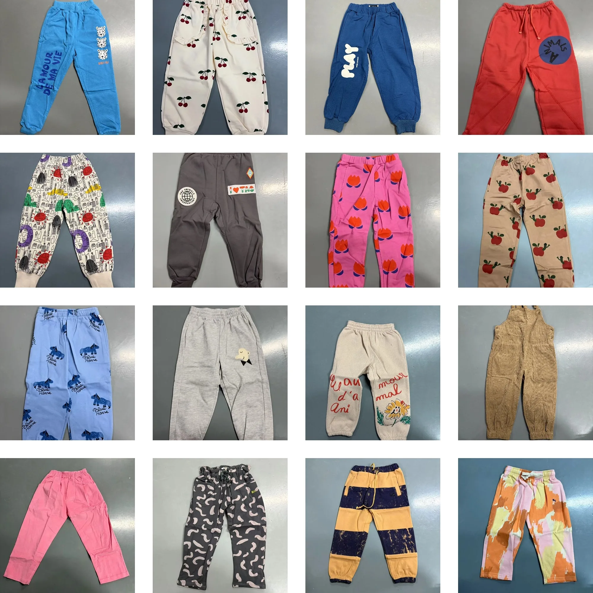 

OUYANG&IVAN Special Price Children's Pants for Autumn Winter Boys and Girls Out Sweatpants